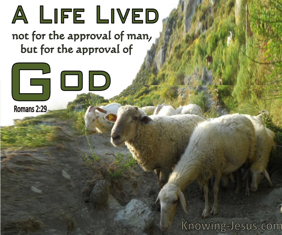 Romans 2:29 A Life Lived For The Approval Of God Not Man (windows)11:09